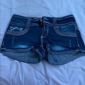 Jean shorts